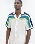 Casablanca Stripe Knit Shirt Multi