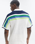 Casablanca Stripe Knit Shirt Multi