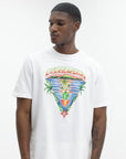 Casablanca Innocence Triangle Classic T-Shirt White