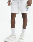 Casablanca Tennis Club Icon Sweatshort White