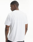 Arte T-Shirt Circle Red Logo White