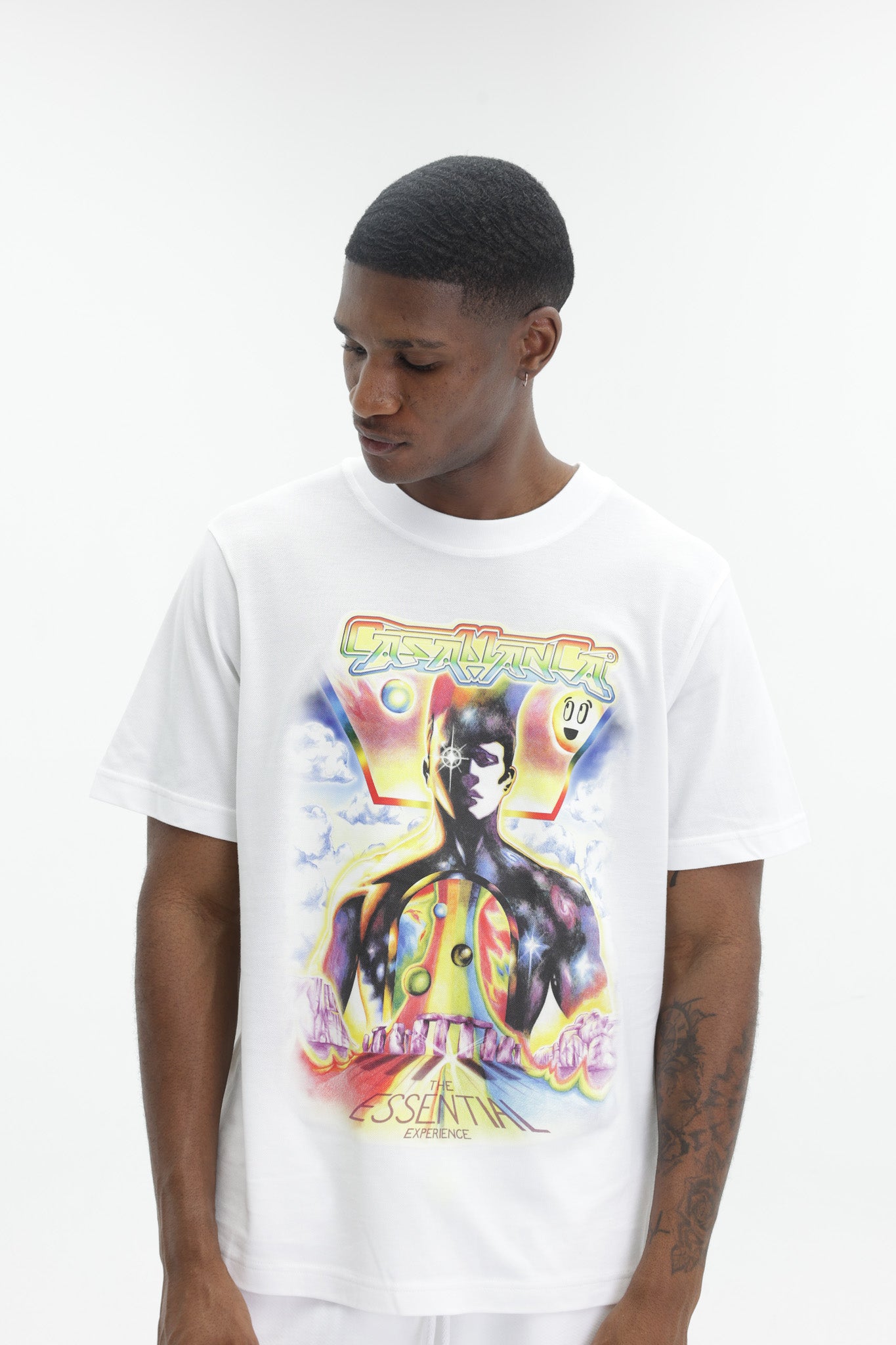 Casablanca The Essential Experience Classic T-Shirt White - AL