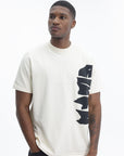 Arte T-Shirt Black Logo Print Cream