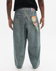 Icecream Running Dog Triple Scoop Denim Pants Vintage Wash