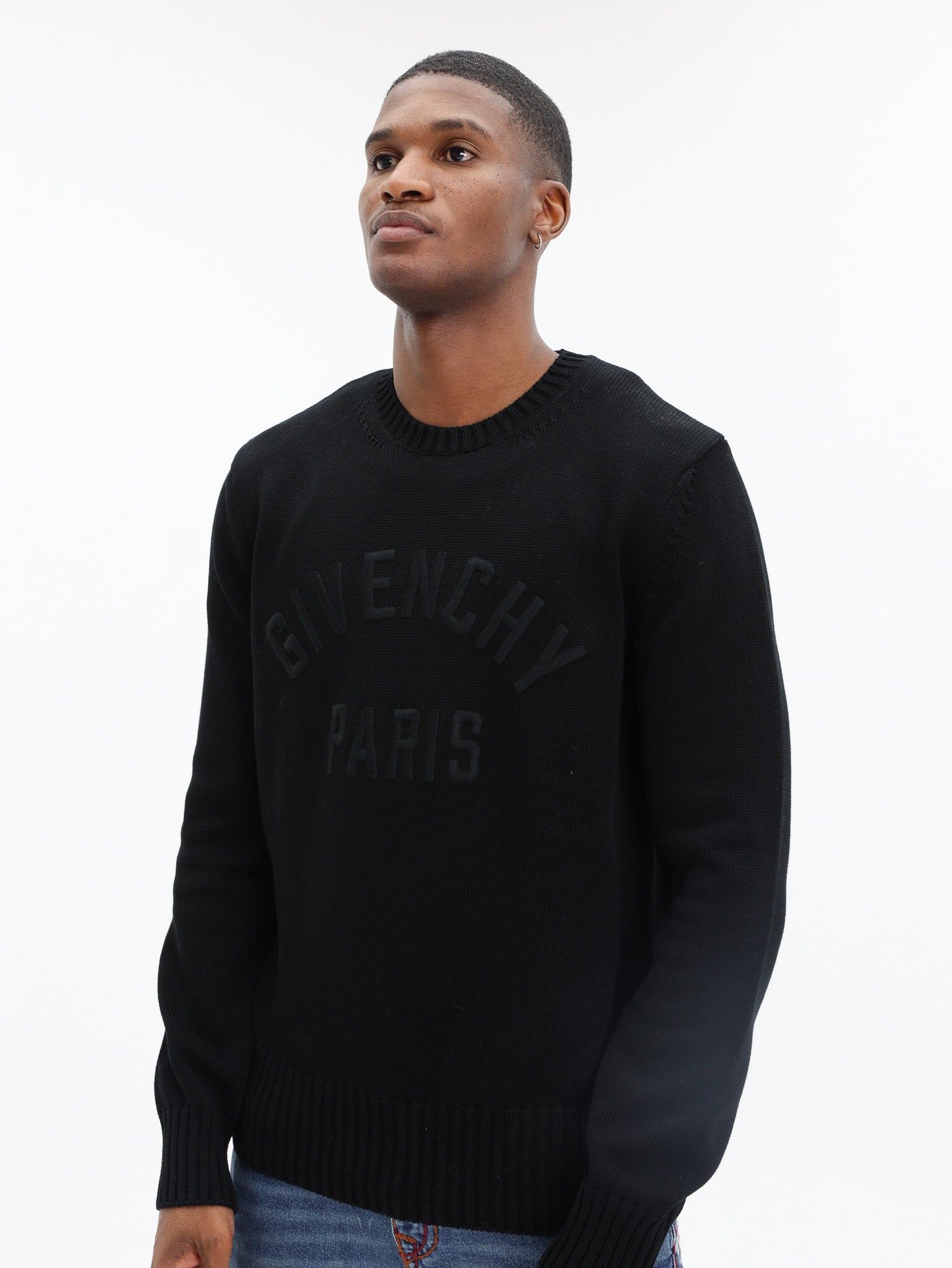トップス GIVENCHY Givenchy Sweater Logo Black - AL Capone Premium