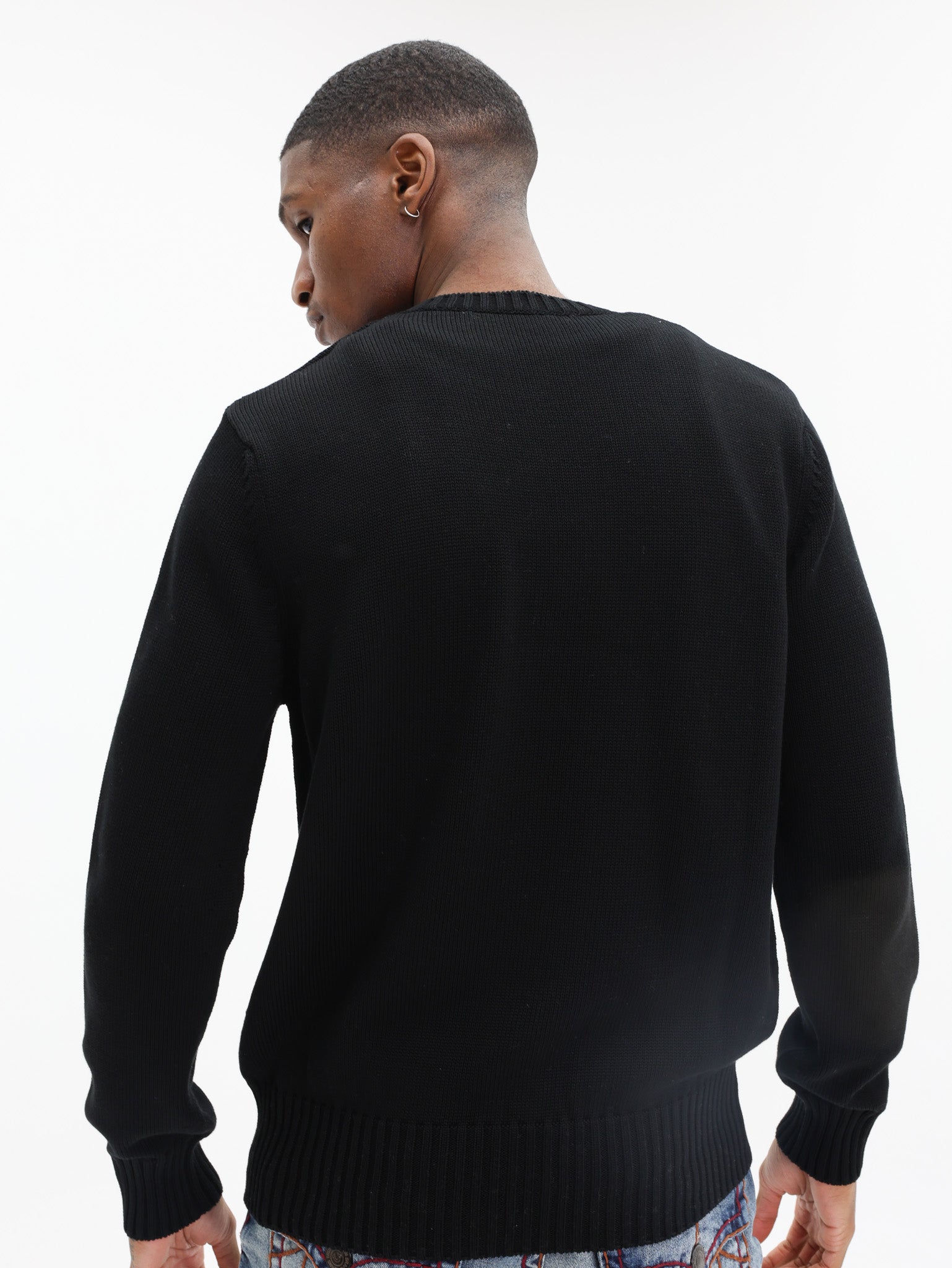 Givenchy Sweater Logo Black - AL Capone Premium