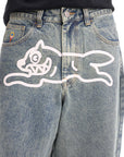 Icecream Running Dog Triple Scoop Denim Pants Vintage Wash