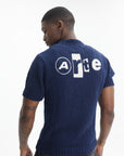Arte T-Shirt Back Graphic Knit Navy