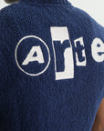Arte T-Shirt Back Graphic Knit Navy
