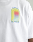 Casablanca L'Arche Classic T-Shirt White
