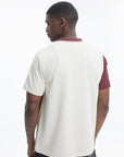 Arte T-Shirt Football Logo Maroon/White