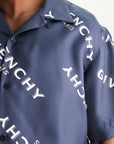 Givenchy Shirt Allover Print Navy
