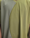 Arte T-Shirt Multi Mesh V-Neck Green
