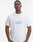 Arte T-Shirt Circle Blue Logo White
