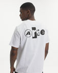 Arte T-Shirt Back Poster Plain White