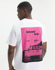 Arte T-Shirt Back Poster White