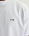Arte T-Shirt Back Poster White