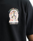 Casablanca Essential Experience L'Arche Classic T-Shirt Black