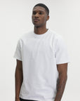 Arte T-Shirt Block Black Back Print White
