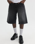 Arte Shorts Pocket Denim Faded Black