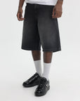 Arte Shorts Pocket Denim Faded Black