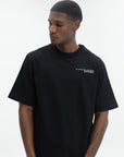 Casablanca Glitch Orchid Oversized T-Shirt Black