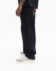 Icecream Double Scoop Apple Denim Pants Black