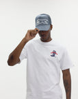 Icecream Indigo Denim Running Dog Trucker Cap
