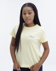 Givenchy T-Shirt Small Logo Stamp Yellow