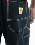 Icecream Canvas Carpenter Pants Black