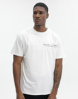 Givenchy T-Shirt Black Print Chest Crew Ivory