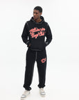 Billionaire Boys Club Script Logo Popover Hood Black