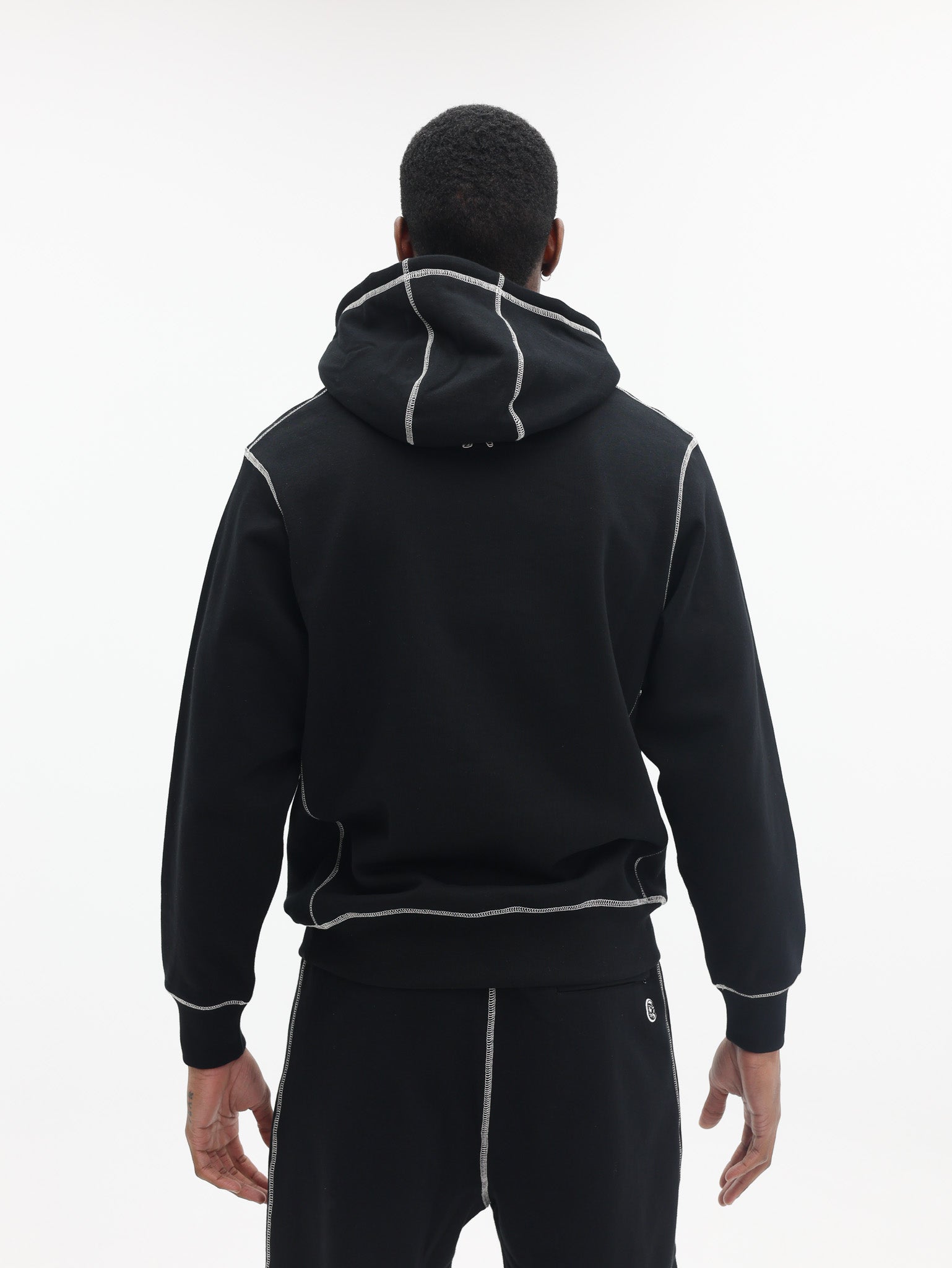 Billionaire Boys Club Script Logo Popover Hood Black-AL Capone Premium