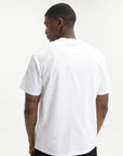 Givenchy T-Shirt V Embroided Neckline White