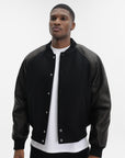 Givenchy Jacket Panelled Bomber Black/White
