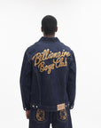 Billionaire Boys Club Script Logo Denim Jacket Indigo