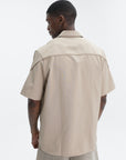 Givenchy Shirt Zip Collar Ebony Brown