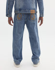 Billionaire Boys Club Astro Denim Pants Mid Wash Blue