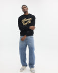 Billionaire Boys Club Script Logo Crewneck Black-AL Capone Premium