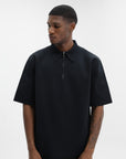 Jil Sander Golfer Zip Up Black