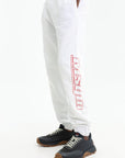 Msgm Track Pants Logo White