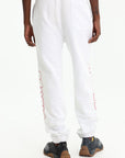Msgm Track Pants Logo White
