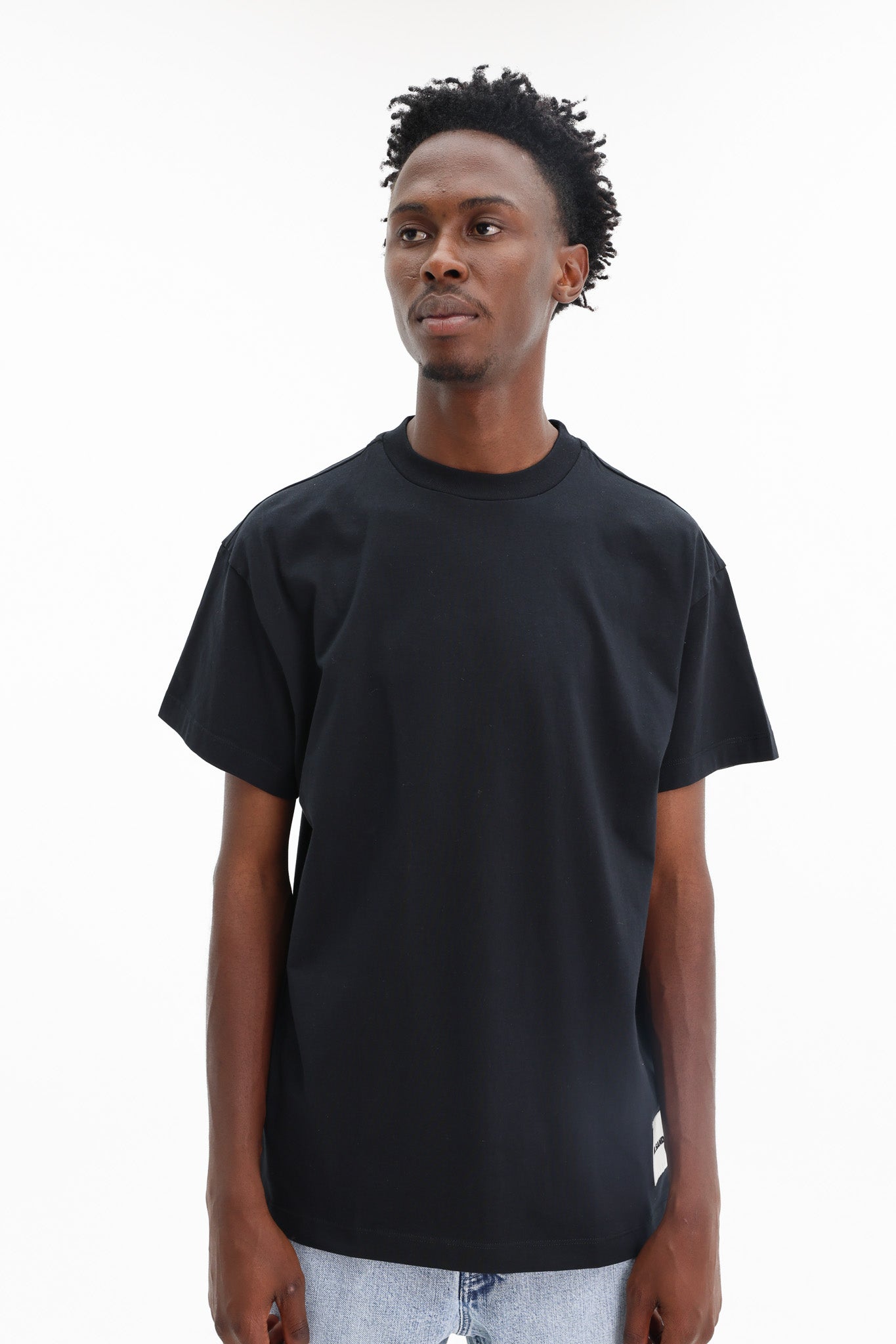 Jil Sander T-Shirt 3 Pack White-Blue-Black - AL Capone Premium