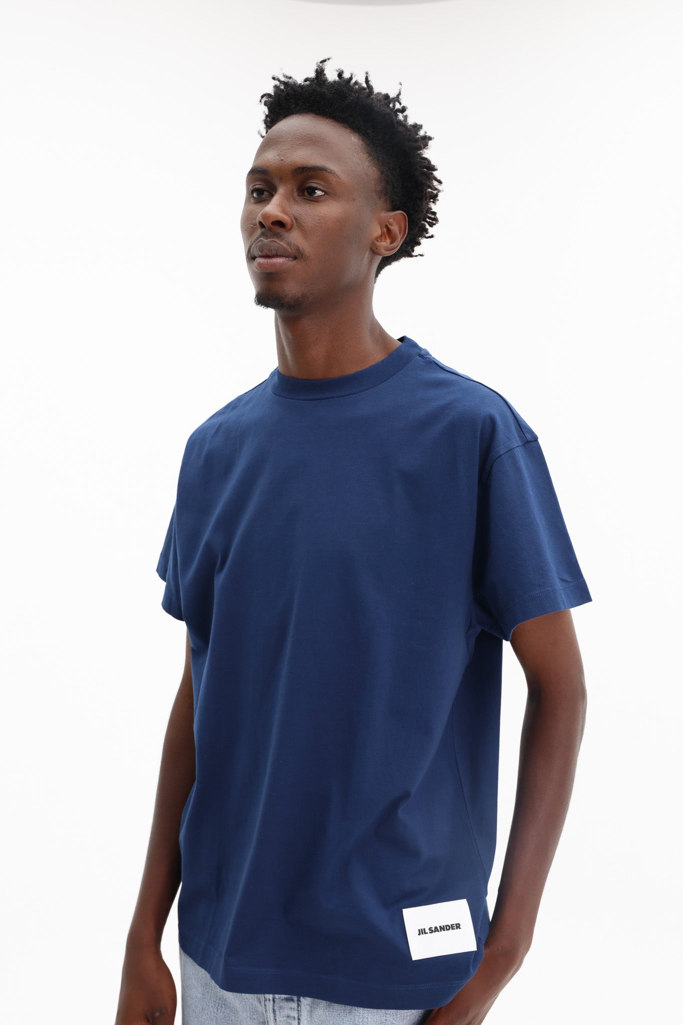 Jil Sander T-Shirt 3 Pack White-Blue-Black - AL Capone Premium