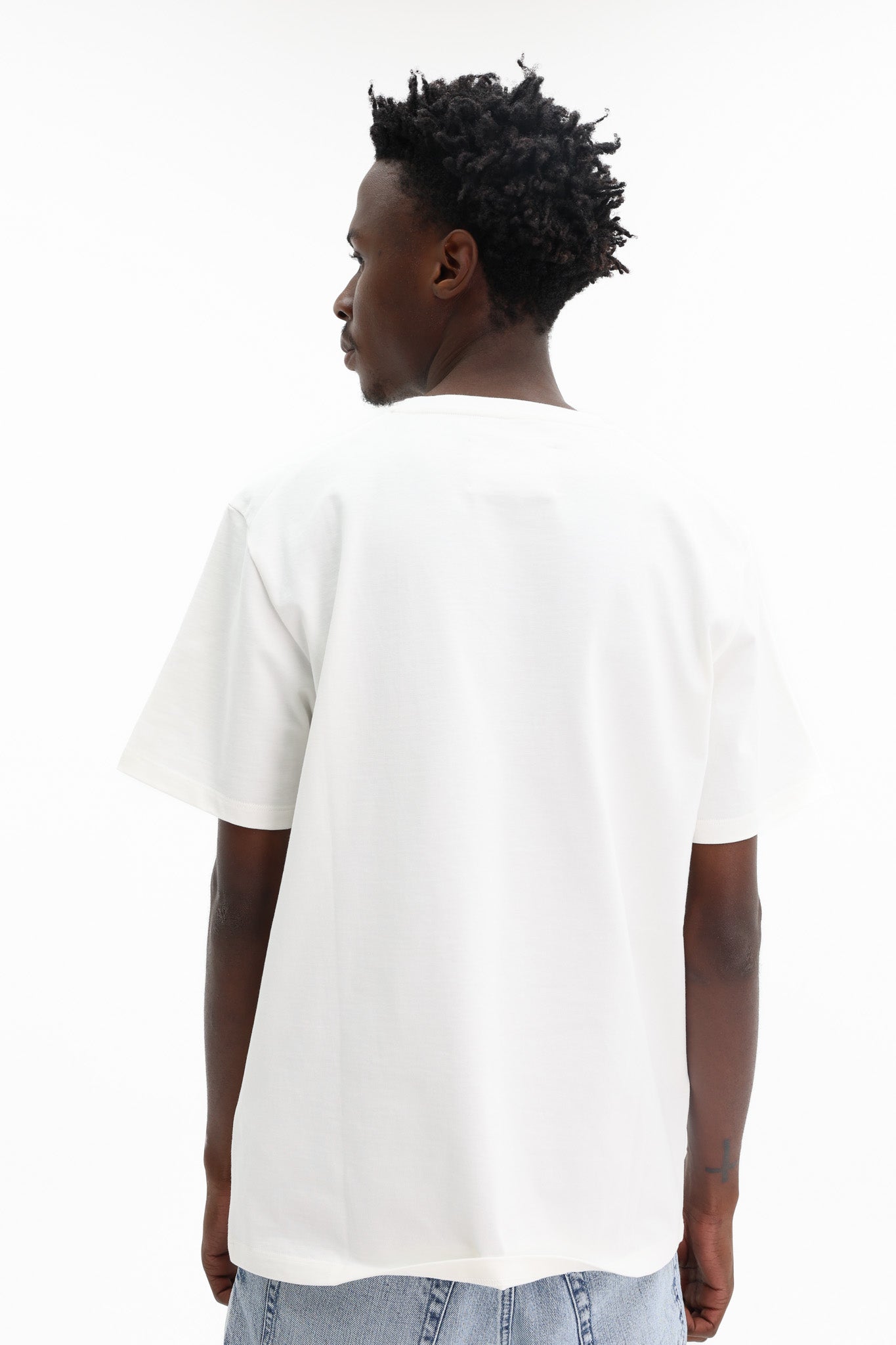 Jil Sander T-Shirt Logo White - AL Capone Premium