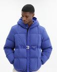 Stone Island Jacket Hooded Bomber Blue