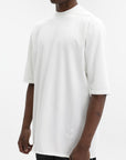 Rick Owens T-Shirt Plain Ribneck White