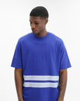 Stone Island T-Shirt Double Lines Blue