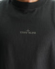 Stone Island T-Shirt Compass Print Black