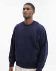 Stone Island Sweater Kangaroo Pocket Blue